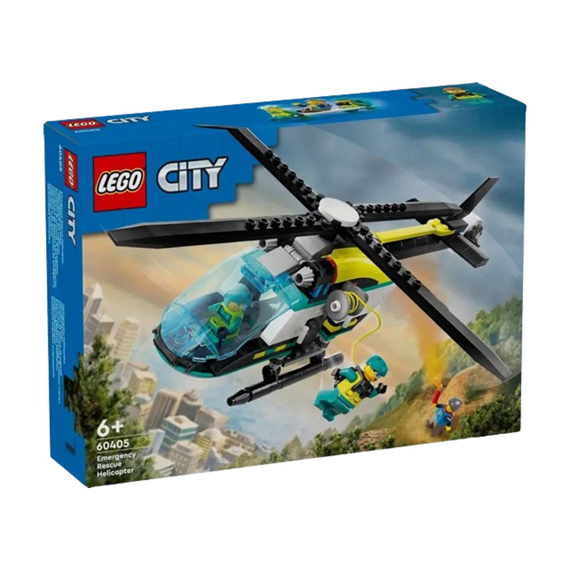 Конструктор LEGO City "Аварийно-спасательный вертолет" (60405-1) - Boxette Shop